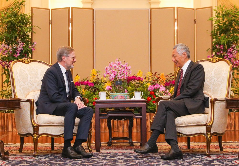 Premiér Fiala jednal v Singapuru o prohloubení ekonomické spolupráce